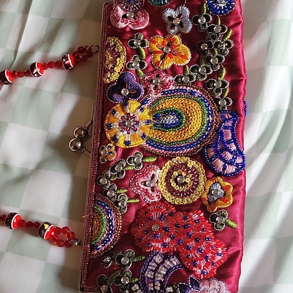 Unbranded Colorful Beaded Bag - Picture 2 of 6